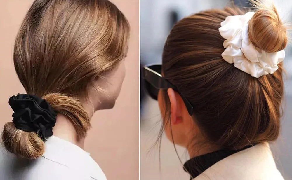Pure Mulberry Silk Scrunchies