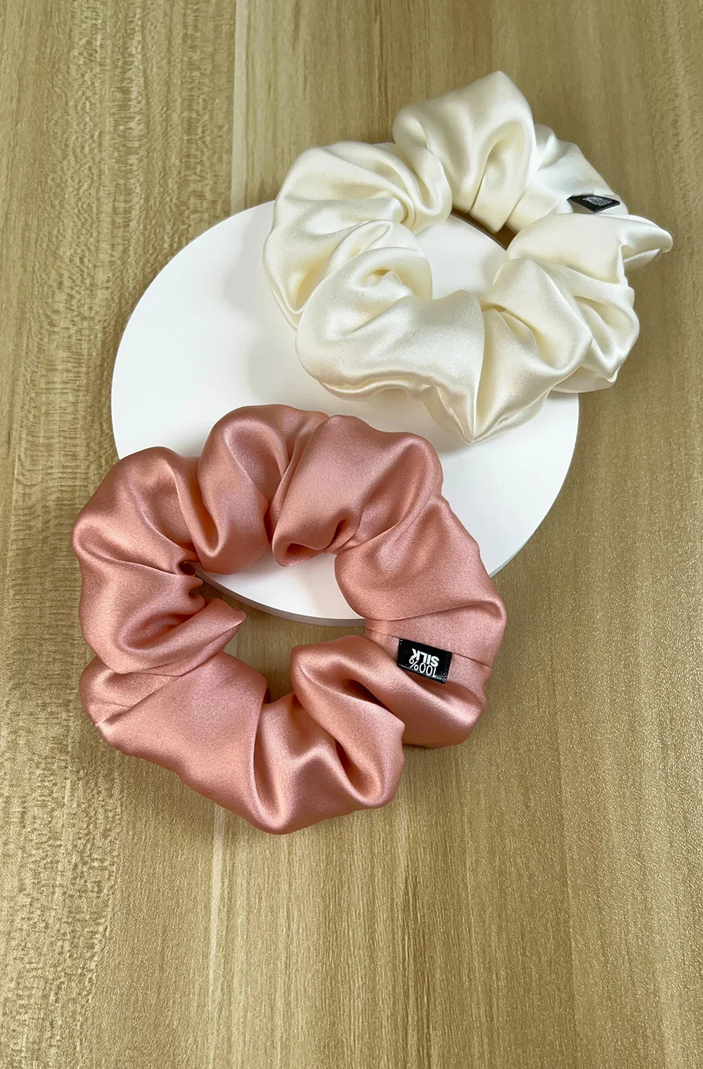 Pure Mulberry Silk Scrunchies