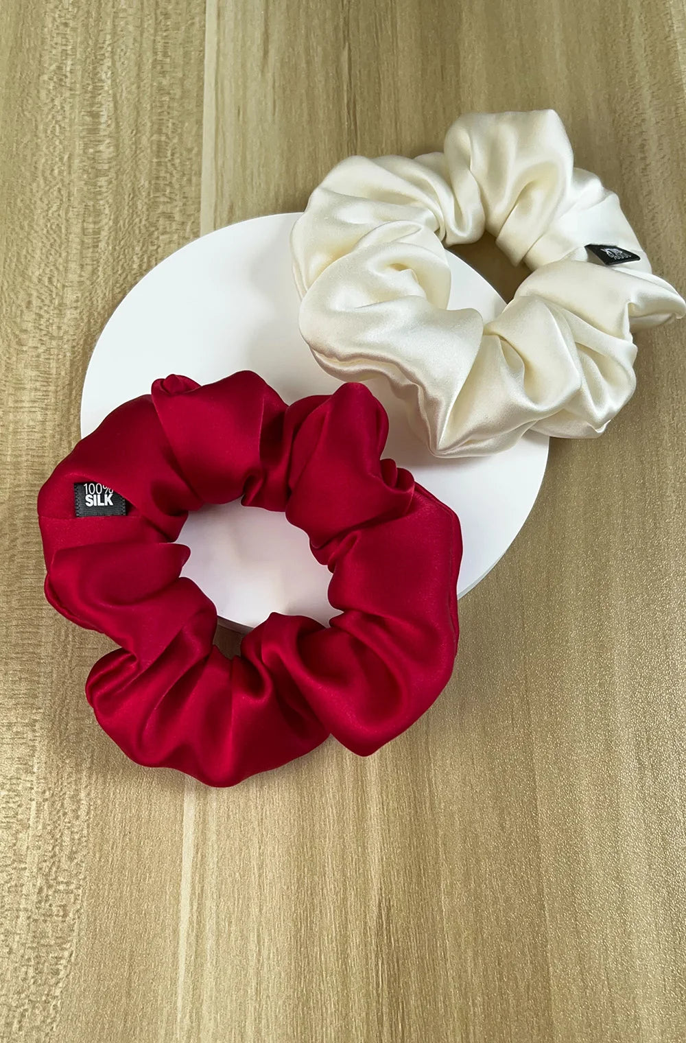 Pure Mulberry Silk Scrunchies